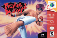 Fighter Destiny 2 Nintendo 64 US box art